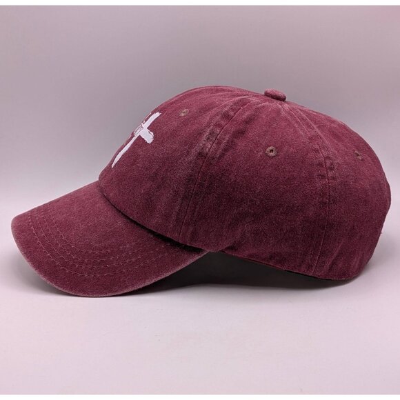 I Can't But I Know A Guy Christian Cross Religious Pastor Hat Baseball Cap Strap - Picture 3 of 5
